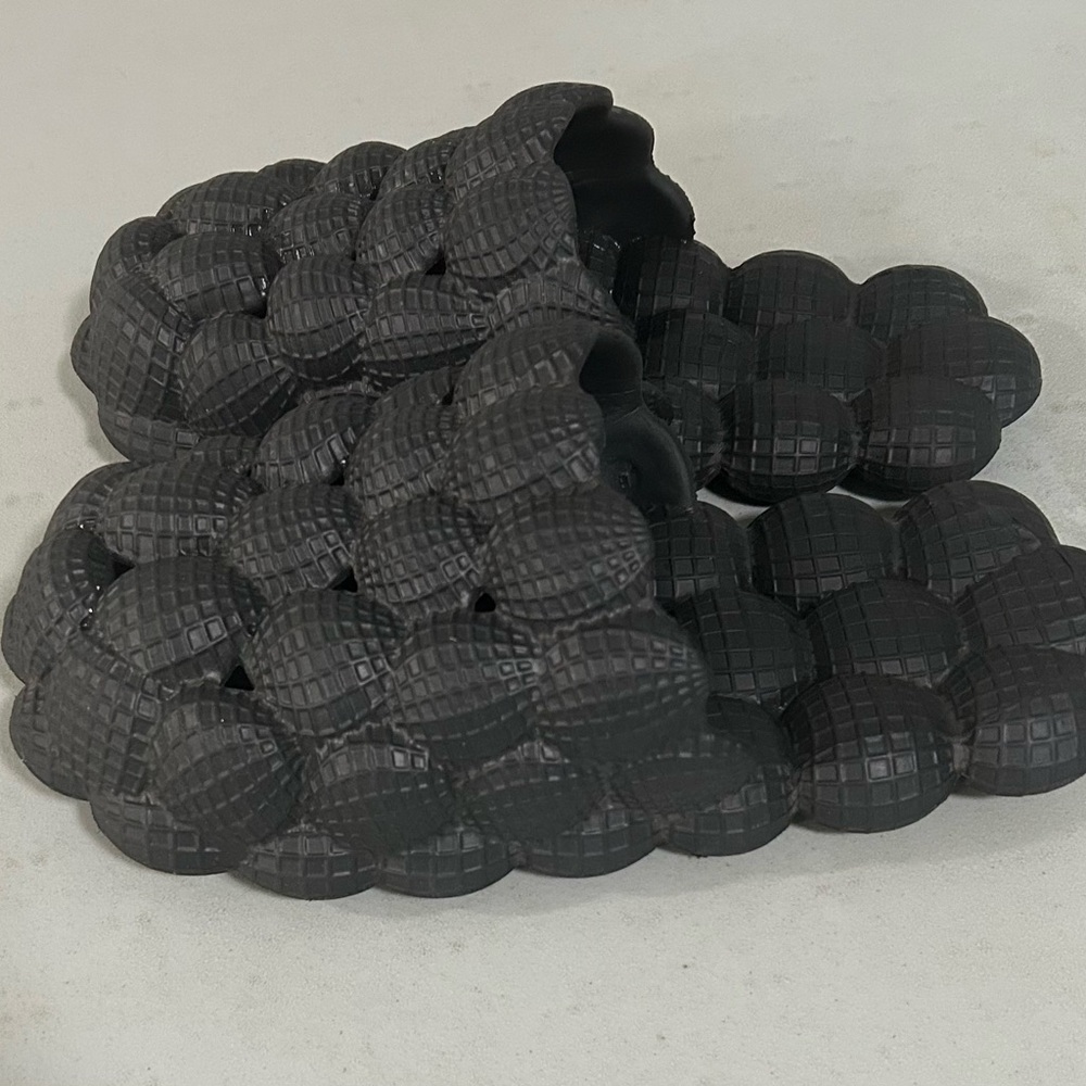 Black bubble slides